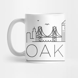 Oakland Minimal Skyline Mug